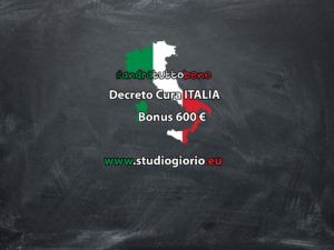 INPS bonus 600 euro Decreto Cura Italia